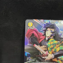 Union Arena x Demon Slayer - Giyu Tomioka - UEX05BT/KMY-3-010 - U** NM - Image 3