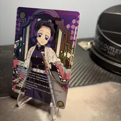 Shinobu Kocho 021 R* Union Arena Demon Slayer Kimetsu No Yaiba w/ Top Loader - Image 2