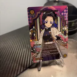 Shinobu Kocho 021 R* Union Arena Demon Slayer Kimetsu No Yaiba w/ Top Loader - Image 3