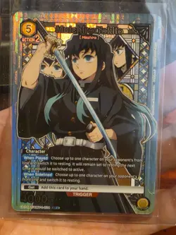 Bandai Union Arena Demon Slayer Muichiro Tokito SR Foil UE05BT/KMY-1-024 - Image 1