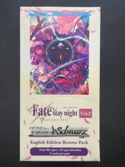Weiss Schwarz Fate/Stay Night Volume 2 Heaven's Feel Booster Box - FAST SHIPPING - Image 1