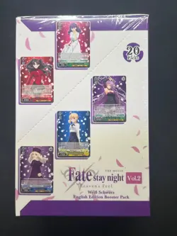 Weiss Schwarz Fate/Stay Night Volume 2 Heaven's Feel Booster Box - FAST SHIPPING - Image 2