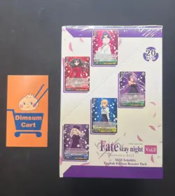 Weiss Schwarz Fate/Stay Night Volume 2 Heaven's Feel Booster Box - FAST SHIPPING - Image 3