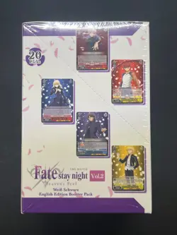 Weiss Schwarz Fate/Stay Night Volume 2 Heaven's Feel Booster Box - FAST SHIPPING - Image 5