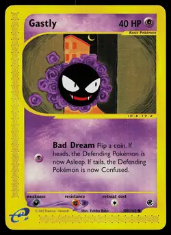Pokemon Card - Gastly Expedition 109/165 Common - Image 1