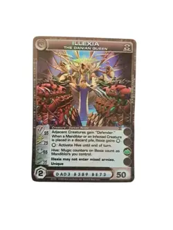 Chaotic Card Illexia The Danian Queen 22/100 Ultra Rare Foil 55/75/65/35 50 - Image 1