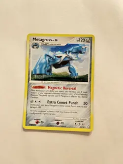 Pokemon Metagross 10/146 Legends Awakened Holo Rare Stage 2 120HP Card - Image 1