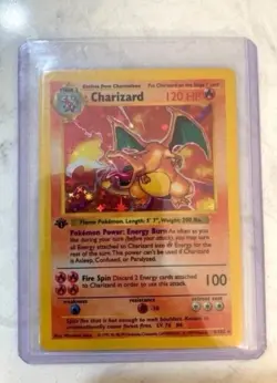 🚨 CHARIZARD- Also A Booster Pack Card POKEMON Birthday Gift 🎁 - Image 1