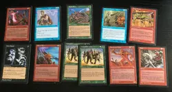 Lot Of 32 Vtg MTG 1997-2000 Only Era Magic The Gathering Cards 90s Og Played - Image 3