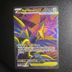 Mega Skarmory ex 106/088 Me03: Perfect Order Full Art NM Pokemon Card - Image 1