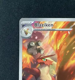 Pokemon TCG Blaziken 192/182 Destined Rivals Illustration Rare Card - Image 3