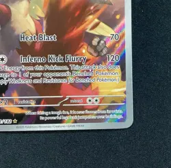 Pokemon TCG Blaziken 192/182 Destined Rivals Illustration Rare Card - Image 5