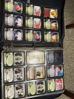 Dragon Ball Z Card Game Lot World Games, Saiyan, Cell Saga Foil Rulebook - Image 3