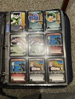 Dragon Ball Z Card Game Lot World Games, Saiyan, Cell Saga Foil Rulebook - Image 4