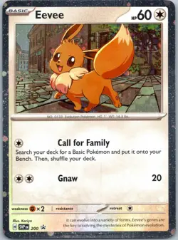 Eevee - 200 (Cosmos Holo) Promo SV: Scarlet & Violet Promo Cards SVP 200 NM - Image 1