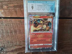 Pokemon Cards promo sr charizard kfc vmax secret 181 sm p ex graded art card b29 - Image 1
