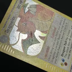 2002 Expedition Base Set Dragonite Holo Rare E-Reader #9/165 Pokemon Card *MP* - Image 3