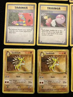 Pokemon Vintage Base Common Rare Cards Lot OLD 1999 WOTC Set Collection Bundle - Image 5