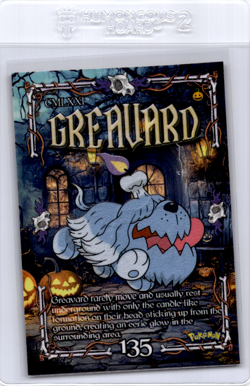 greavard Peruvian Halloween Pokemon card - Image 1