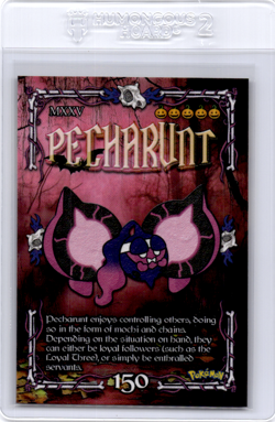 pecharunt Peruvian Halloween Pokemon card - Image 1