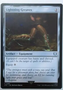 Lightning Greaves Commander: the Lord of the Rings: Tales of Middle-Earth... - Image 1