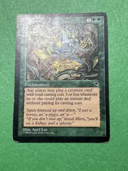 **Aluren** ~Tempest~ MTG: Magic the Gathering Heavy Play (HP) - Image 2