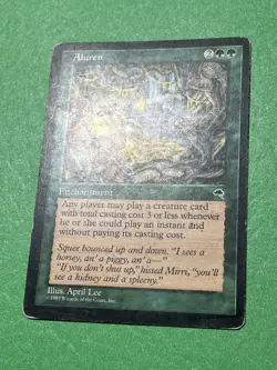 **Aluren** ~Tempest~ MTG: Magic the Gathering Heavy Play (HP) - Image 3