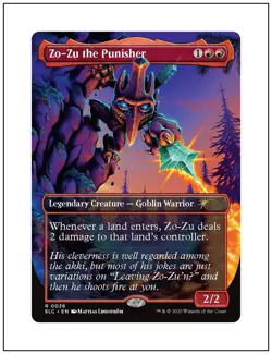 1x Zo-Zu the Punisher, 0026, Non-Foil, Secret Lair Encyclopedia, MTG NM - Image 1