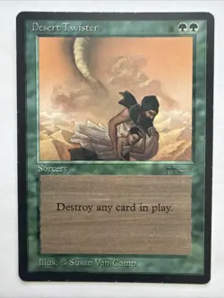 Desert Twister MTG Arabian Nights LP English Vintage 1993 - Image 1