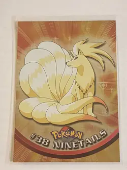Pokemon 1999 Topps Black Logo #38 Ninetails (Holofoil) - Image 1