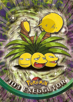 Exeggutor 103 - Topps Pokemon Series 2 NM - Image 1