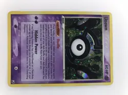 2005 UNOWN S HOLO (5/28) RARE EX UNSEEN FORCES POKEMON CARD - Image 1