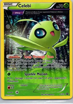 Pokemon TCG Celebi XY93 XY Black Star Promos Cosmos Holo NM - Image 1