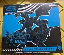 Pokemon TCG Black Bolt Elite Trainer Box ETB | Brand New & Sealed - Image 1