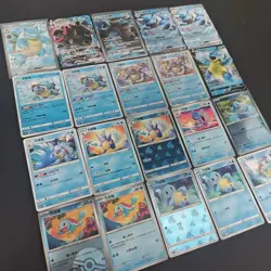 20*Lot Pokemon TCG Chinese VMAX/GX/ex Blastoise Squirtle Wartortle #29 KB72 - Image 2
