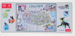 Pokemon Legends Z-A Gamer Mat Playmat Best Buy Preorder Bonus Nintendo Switch ZA - Image 5
