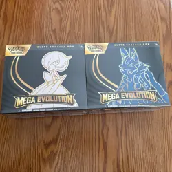 Pokemon Mega Evolution Gardevoir & Lucario ETB Elite Trainer Box Set of 2 - Image 1