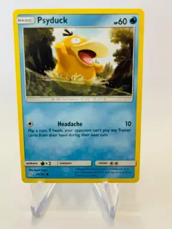 PSYDUCK 2019 Pokemon Team Up Common POKEMON 26/181 - Image 1