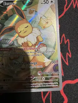 Pokemon Center Eevee #173 Stamped Promo Prismatic Evolutions Near Mint! - Image 4