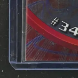 1999 TOPPS POKEMON TV ANIMATION ED. SERIES 1 #34 NIDOKING BLUE TOPPS LOGO FOIL - Image 4