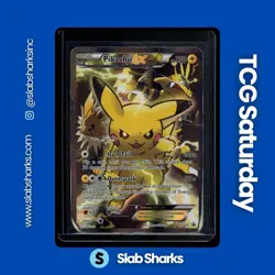 2016 POKEMON XY BLACK STAR PROMO RED & BLUE COLLECTION #XY124 PIKACHU EX - Image 1