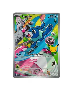 POPPLIO - 045 HOLO P ME: MEGA EVOLUTION PROMO NM POKEMON - Image 1