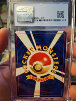 2000 Pokemon Crossing The Ruins Japanese Poliwrath Holo Rare 062 CGC 8 - Image 2