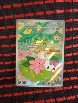 Shaymin 185/182 IR Pokemon TCG SV10: Destined Rivals - Near mint - Image 3