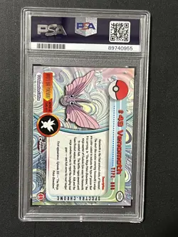 2000 Topps Chrome. Venomoth Pokemon T.V. Spectra. RARE! PSA 10! - Image 2