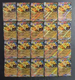 20*Lot 2025 Pokemon TCG S-Chinese 151C 006/151 RR Charizard EX Holo JD90 - Image 1