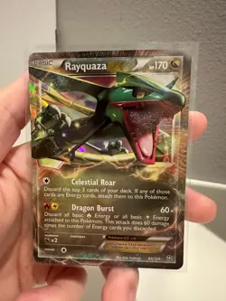 Pokemon TCG Dragons Exalted 85/124 - Rayquaza EX - Ultra Rare - NM 1218#102 - Image 3