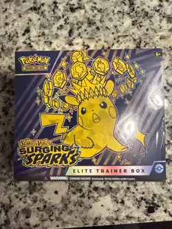 Pokemon TCG: Scarlet & Violet Surging Sparks Elite Trainer Box ETB New & Sealed - Image 1