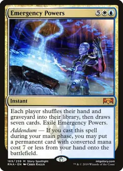 Emergency Powers Ravnica Allegiance MTG MAGIC INSTANT MYTHIC - Image 1