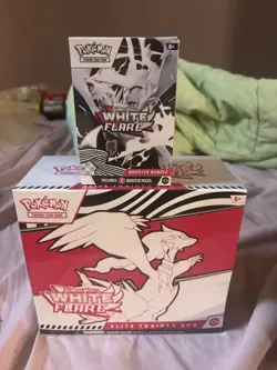 Pokemon White Flare Elite Trainer Box ETB and Booster Bundle Factory Sealed - Image 1